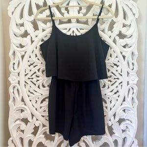 Silence & Noise Black Romper